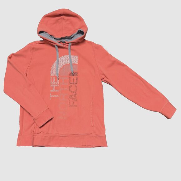 Women's The North Face Hoodie Hooded Sweatshirt Sz XL Salmon Coral - Picture 1 of 6